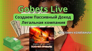 Gobets Создаем Пассивный Доход Легальная компания Презентация от 16032024г [upl. by Gnahk]