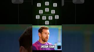 Lionel Messi picks his Ultimate Dream Team 👽🔥 efootball football dreamteam messi shorts [upl. by Carilla]