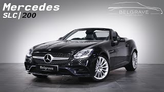 2018 Mercedes Benz SLC200  Walkaround video  FOR SALE [upl. by Marve]