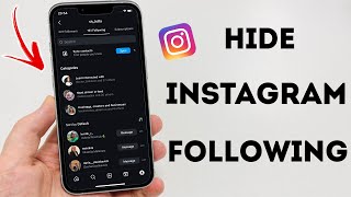 How To Hide Instagram Following And Followers List  Full Guide [upl. by Eedyak]