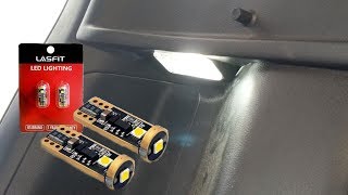 How to Replace Cargo Trunk Lights 20072019 Honda Fit  T10 Bulbs [upl. by Arahas]