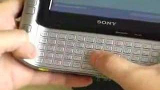 Sony Vaio VGNUX50 Keyboard Test [upl. by Noraj8]