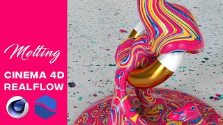 Cinema 4D Realflow Tutorial  Create Smooth Melting Effects [upl. by Alam]