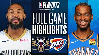 8 PELICANS at 1 THUNDER  FULL GAME 2 HIGHLIGHTS  April 24 2024 [upl. by Anemolif]