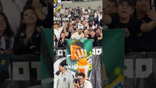 LA Galaxy’s Supporter Group LA Riot Squad Celebrating After Beating LAFC mls soccer [upl. by Atteloj260]