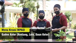 Gadon Kelor Kentang Lele Daun Kelor  Kreasi Menu MPASI [upl. by Gloria576]