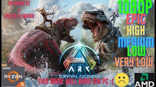 ARK Survival Ascended on RX 6600 XT  RYZEN 5600g  32gb Ram arksurvivalascended gameplay [upl. by Darci]