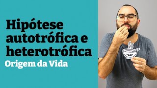 Hipótese autotrófica e heterotrófica  Origem da Vida  Aula 03  Módulo 0  Prof Guilherme [upl. by Aseneg]