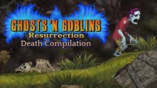 Ghosts n Goblins Resurrection  Death Compilation [upl. by Quiteri]