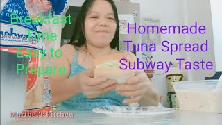 How to make tuna spread  Subway taste  Maribel Bertes [upl. by Llednar156]