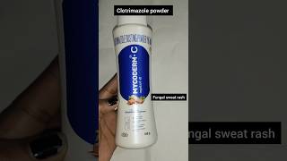 Mycoderm C clotrimazole dusting Powder antifungal infectionskin infection diaperrash ringworm [upl. by Clarabelle]