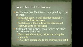 Meridians Channels Introduction with examples [upl. by Hayotal]