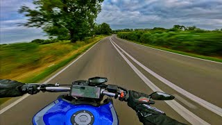 ASMR RIDE New Roads amp Nice Views Yamaha MT09 Part 1  Akrapovic Exhaust  Quickshifter 4K [upl. by Aikrahs]