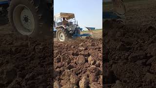 new holland 36002 Trector farming newvideo loveonshorts [upl. by Akim115]