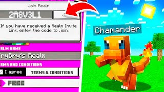 Pixelmon Realm SMP For Minecraft Bedrock 120 REALM CODE  MCPE Xbox Windows PS4 [upl. by Philipson558]