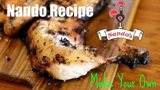 Nandos Peri Peri Chicken Recipe 🌶 How to make Piri Piri Chicken [upl. by Lacefield667]