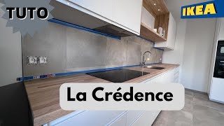 Comment monter une cuisine IKEA EP16 LA CREDENCE [upl. by Suiradel]