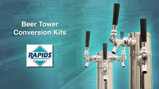 How to Adapt a Kegerator Tap Tower for More Beers [upl. by Llerot107]