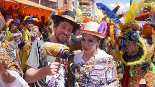 La fiesta más feliz de Latinoamérica CARNAVAL DE ORURO  Bolivia 🇧🇴 [upl. by Hanahs]