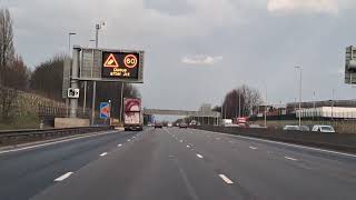 Speed camera flash caught the vehicle on the M62 Motorway Spot the Flash Challenge [upl. by Annawit649]