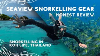 Testing Seaview’s Unique and Safe V3 Full Face Snorkel Mask in Beautiful Koh Lipe Thailand [upl. by Nele]