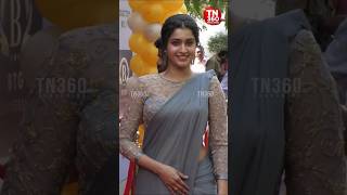 Tanya Ravichandran in saree cute reaction tanyaravichandran actress shorts [upl. by Eibot]