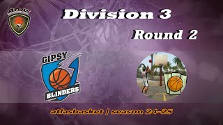 Atlasbasket  Div 3Round 2  GIPSY BLINDERS vs SAN ANDREAS [upl. by Cthrine]