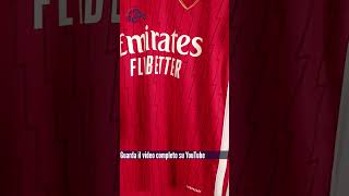 Arsenal Home Kit 2324 GJesus Fan Version Preview shortsvideo [upl. by Ynnal]