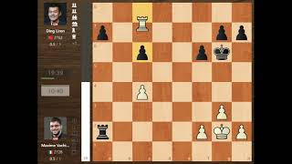 Maxime VachierLagrave vs Ding Liren  GRENKE Chess Classic and Open 2024  Round 01  Mar 26 2024 [upl. by Anayia219]