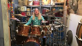 Gretsch Centennial Kit 44 Audio demo sound check [upl. by Nospmis]