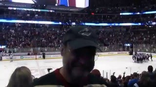 Colorado Avalanche vs Minnesota Wild 12715  Winning OT Goal [upl. by Ambert49]