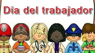 Actividades para el dia del trabajador  Las profesionesutensilios y lugar de trabajo 👩‍🏫 👨‍🚒 [upl. by Troc]