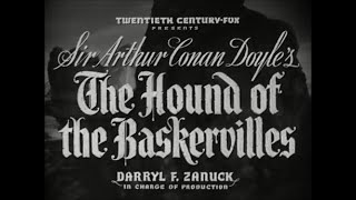 Sherlock Holmes  Basil Rathbone  Nigel Bruce  The Hound of the Baskervilles  Free Movie  1939 [upl. by Lina944]