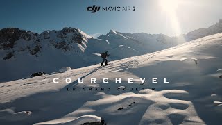 SKI  LE GRAND COULOIR  Courchevel [upl. by Ennovart]