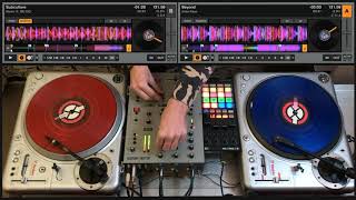 Breaks Mix  Bass Bleeps and Breakbeats Digital Vinyl DJ Mix [upl. by Slyke]