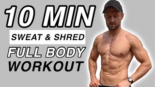 10 MIN Full BODY SWEAT amp SHRED Single KETTLEBELL Workout [upl. by Meakem]