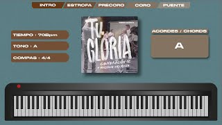 Tu gloria  Piano Tutorial  Generación 12 [upl. by Bopp530]