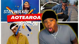 FIRST TIME HEARING Stan Walker  Aotearoa ft Ria Hall Troy Kingi Maisey Rika  REACTION [upl. by Anires981]