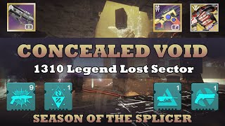 Concealed Void  1310 Legend Lost Sector [upl. by Denten85]