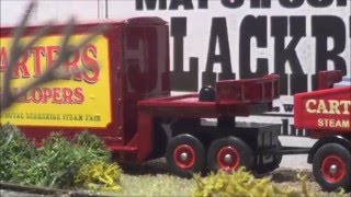 Carters Steam Fair Foden Generator Tractor amp Low loader Unboxing Atlas Editions [upl. by Nayhr]