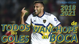 TODOS los GOLES de WANCHOPE ÁBILA en BOCA  HD [upl. by German]