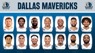 Dallas MAVERICKS Roster 202324 Player Lineup Profile Update [upl. by Siron487]