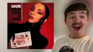 TEENAGER REACTS TO  Sade  Your Love Is King Official Music Video  REACTION [upl. by Annoid]