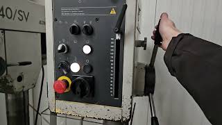 Säulenbohrmaschine Alzmetall AB 40 SV [upl. by Aihtenak]