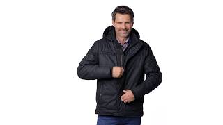 Glattsand Herren Winterjacke im WollLook  233910  Vorteilshop [upl. by Euqinobe]