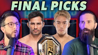 Pantoja Asakura Predictions  UFC 310 [upl. by Adlee33]