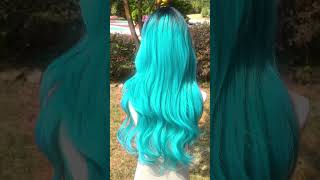 blue green ，super star wigs [upl. by Elaweda]