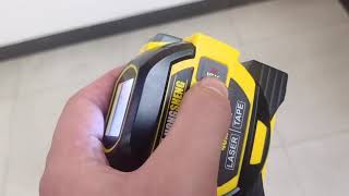 3in1 Laser Distance Measuring Tape User Manual [upl. by Sedicla]