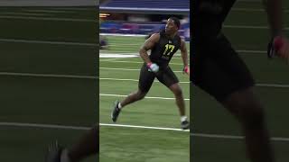 Breece Halls 2022 Combine In 54 Seconds  The New York Jets  NFL  shorts [upl. by Ikkela]