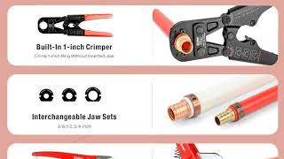 Best 5 Pex Crimp Tools 2023  Top 5 New Pex Crimp Tools Reviews [upl. by Fernand]